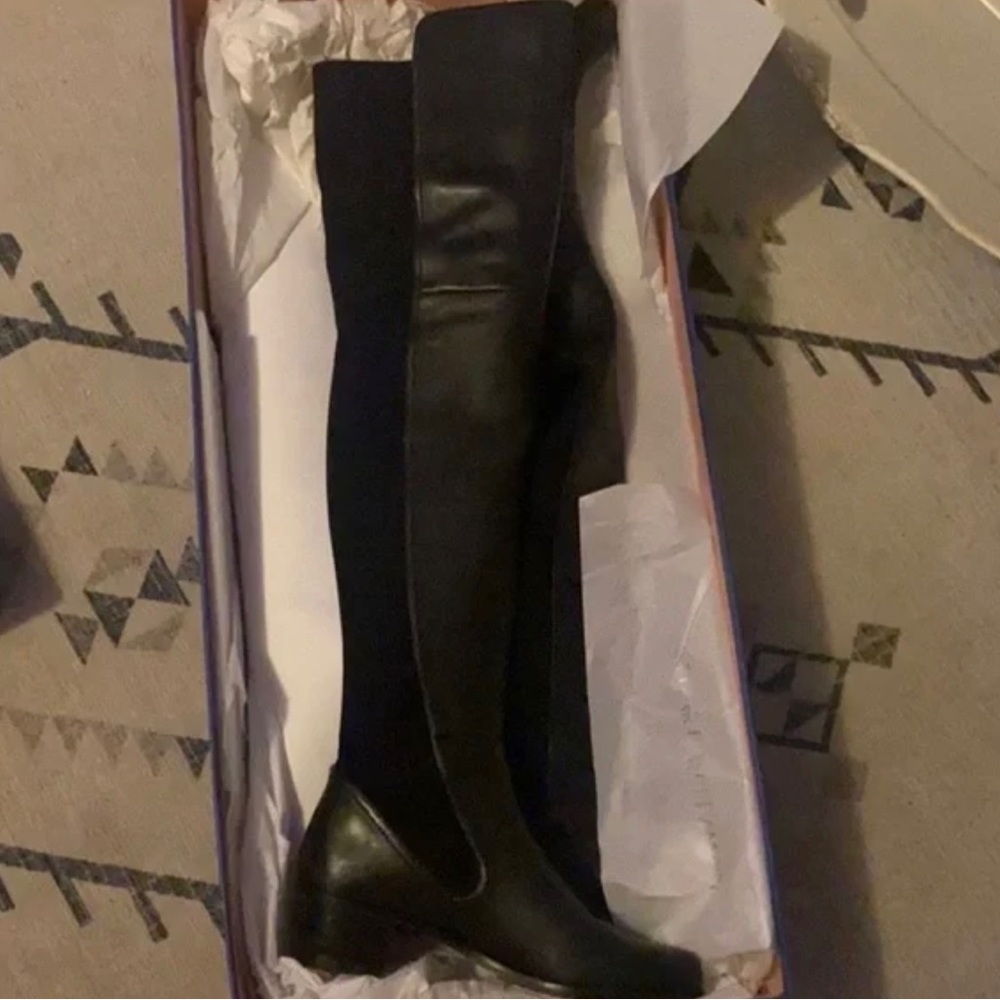 EUC Stuart Weitzmann OTK boots.